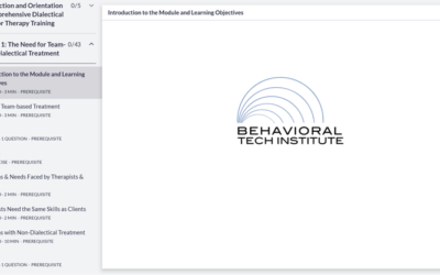Behavioral Tech Institute Thinkific Platform